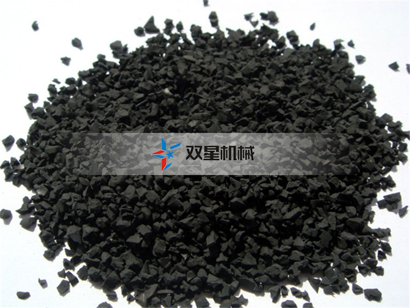 天天干天天射天天大爽 橡胶撕碎机工作现场及粉碎物料实拍