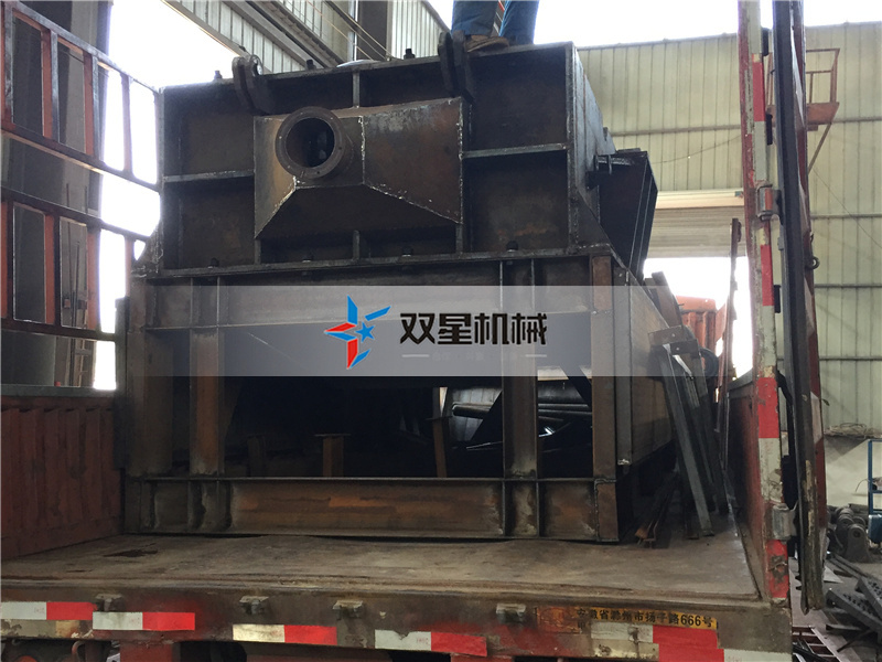1600型金属撕碎机发货现场